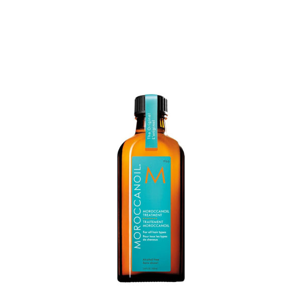 Moroccanoil Treatment Original bottle for split end prevention